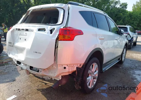 2014 Toyota Rav4 Limited from USA, damaged, VIN 2T3YFREV2EW108133